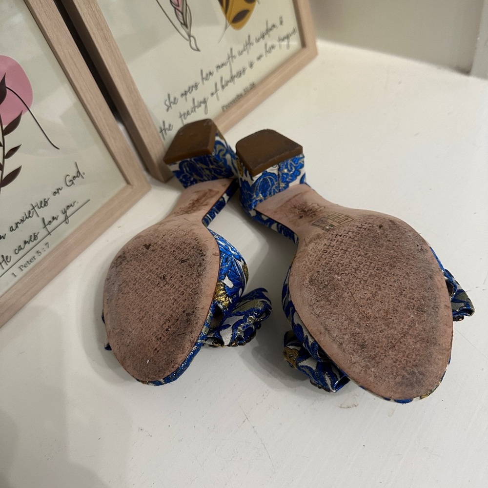 Tory Burch Valentina jeweled slides - Picture 3 of 3